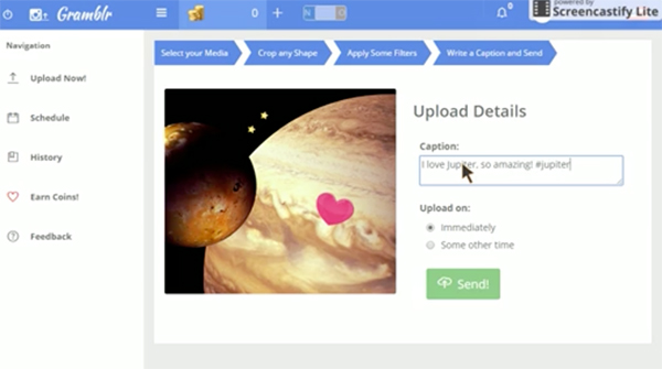 Bilder Upload auf Instagram mit Gramblr
