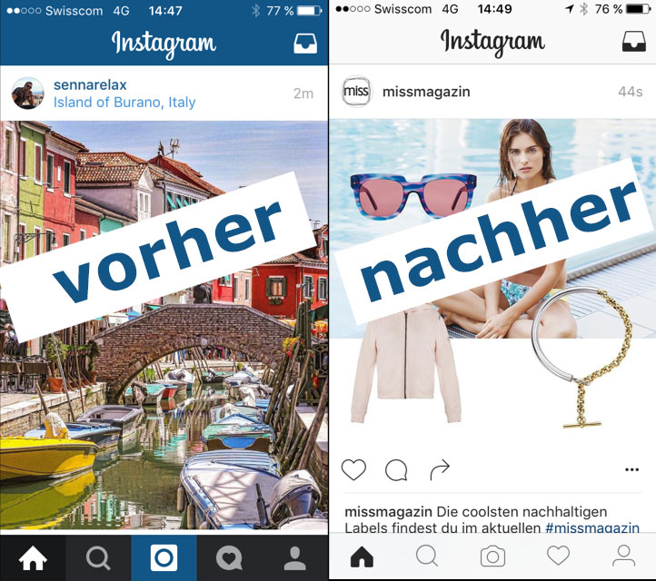 instagram-neues-design-vorher-nachher
